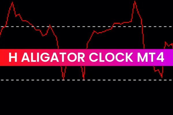 H Aligator Clock