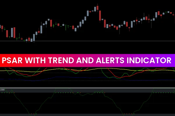 PSAR with Trend and Alerts Indicator