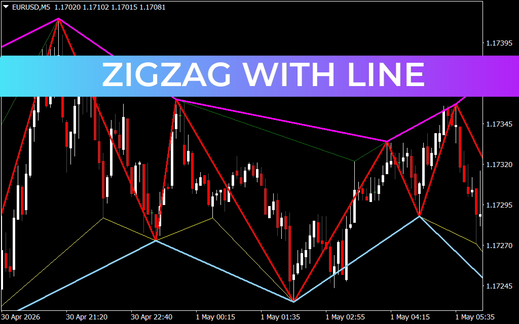 zigzag With Line